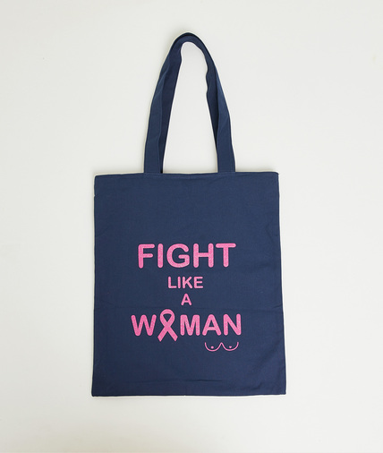 Tote bag spécial octobre rose femme MARINE