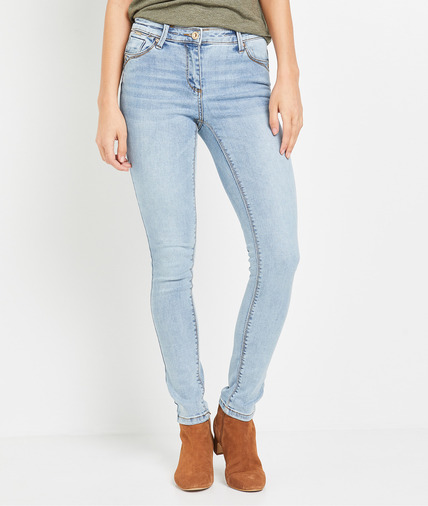 Jean RIO slim push up femme LIGHT STONE