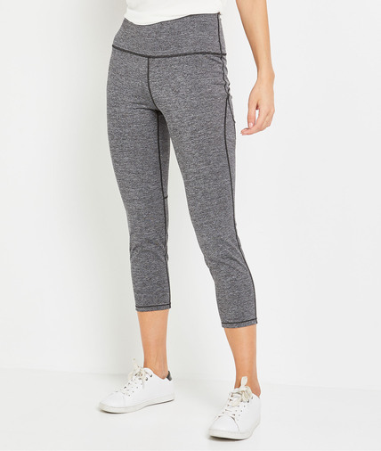 Legging de sport gris 7/8ème femme GRIS