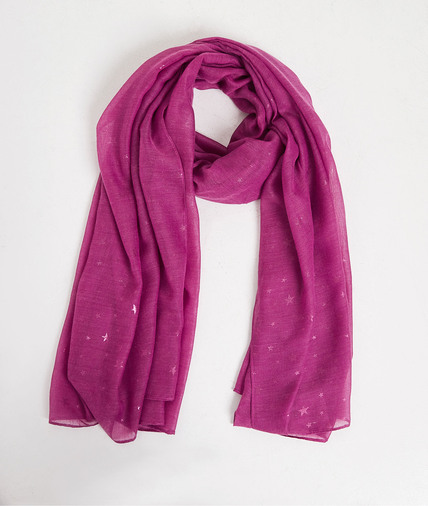 Foulard cassis à étoiles femme CASSIS
