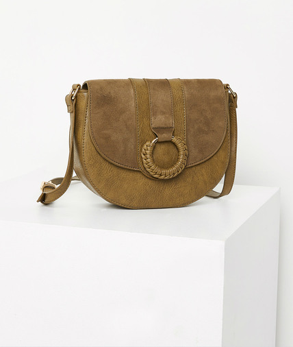 Petit sac à rabat femme KAKI