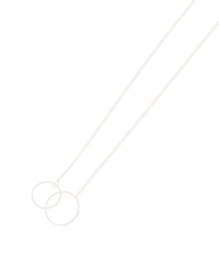 Collier 2 cercles entrelacés AUCUNE
