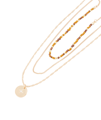 Collier 3 rangs avec perles 3 TONS