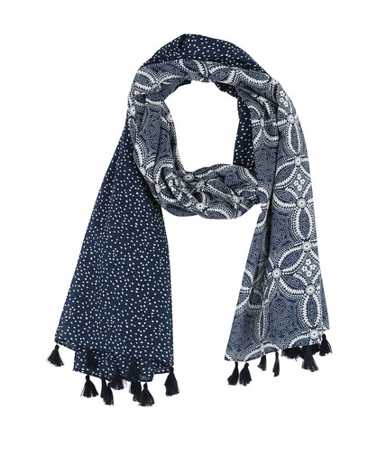 Foulard imprimé marine femme MARINE