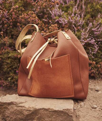 Cabas camel femme CAMEL
