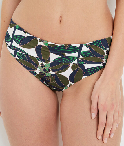 Maillot de bain maxi microfibre femme KAKI