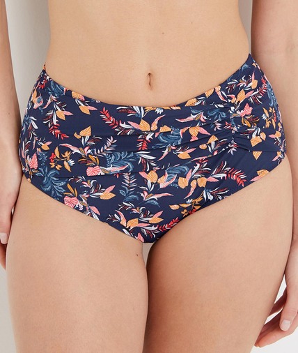Bas de maillot de bain slip maxi marine MARINE