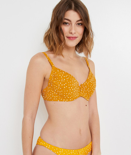 Maillot de bain ampliforme femme JAUNE