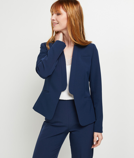 Veste de tailleur structurée MARINE