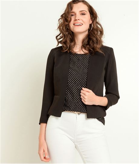 Veste femme boléro city NOIR