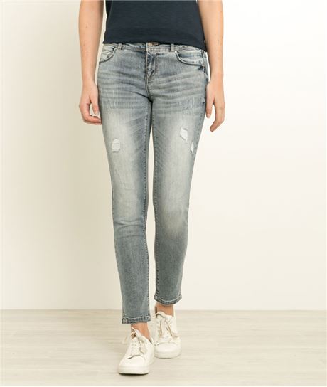 Jean slim femme raccourci STONE