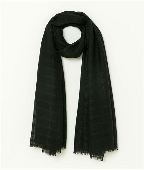 Etole femme unie et lurex NOIR