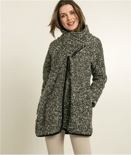 Manteau gilet femme NOIR
