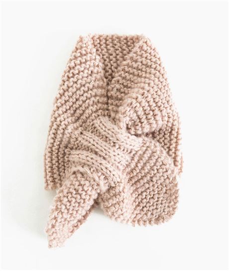 Echarpe femme rose snood ROSE