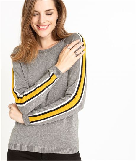 Pull femme athlesure GRIS
