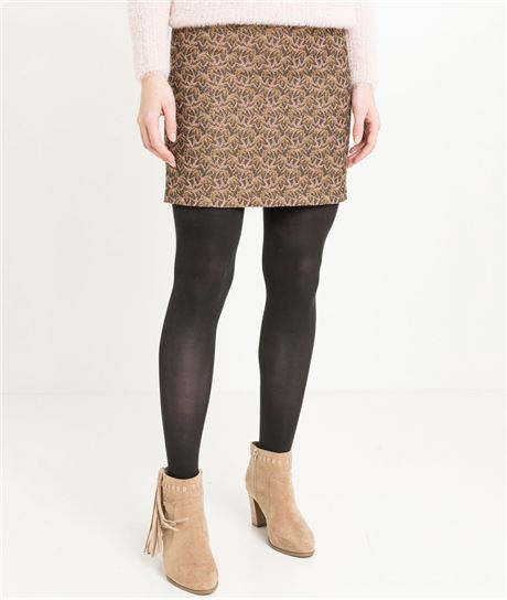 Jupe femme à motifs fleuris MULTICOLORE