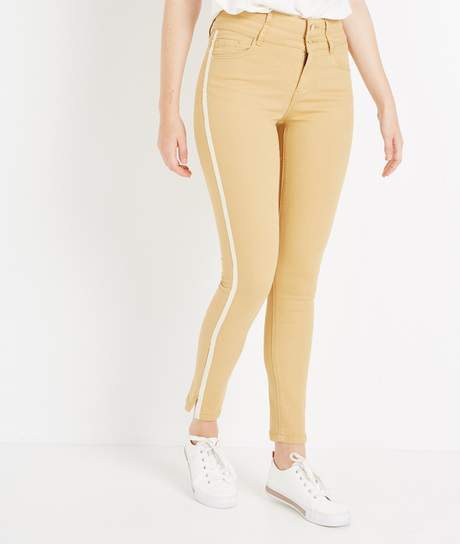 Jean 7/8ème taille haute CAMEL