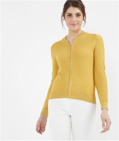 Gilet femme zippé SAFRAN