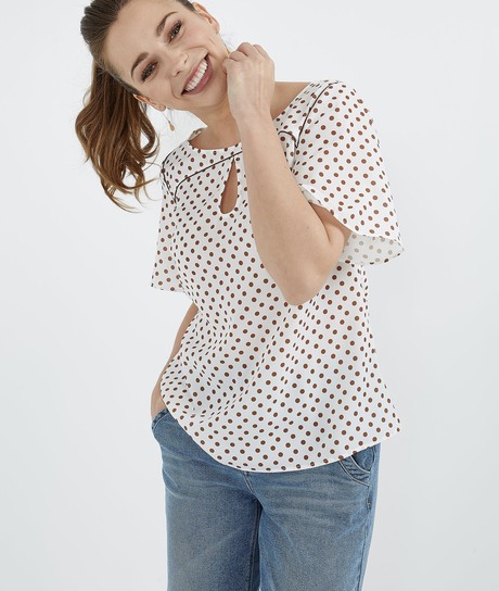 Blouse femme imprimé pois IMPRIME