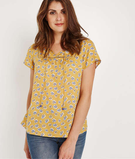 Blouse fluide imprimée IMPRIME