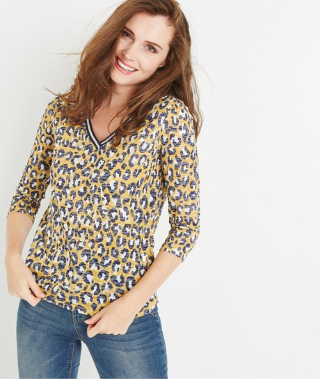 T-shirt léopard SAFRAN