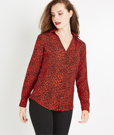Chemise fluide imprimée IMPRIME