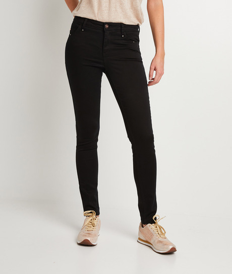 Jean slim push-up femme BLACK