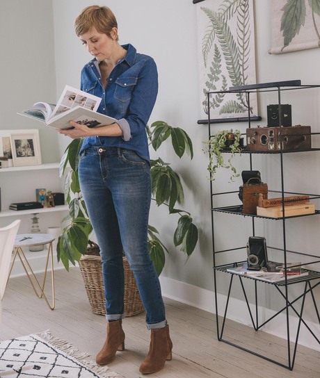 Jean slim femme STONE