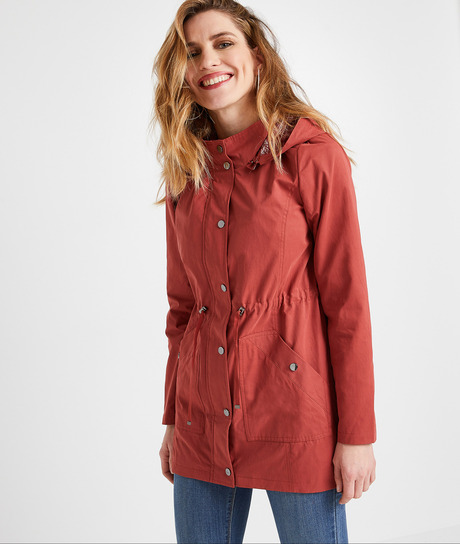 Parka terracotta femme TERRACOTTA