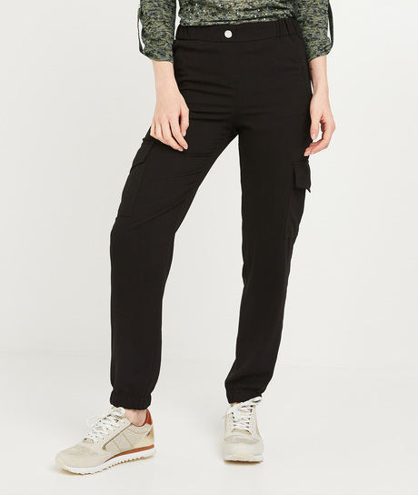 Pantalon battle noir femme NOIR