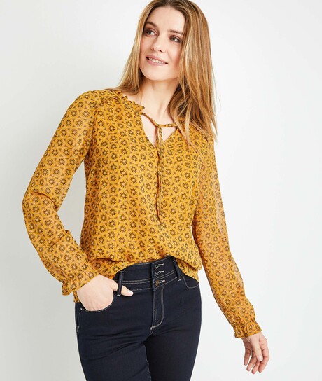 Blouse imprimée femme IMPRIME