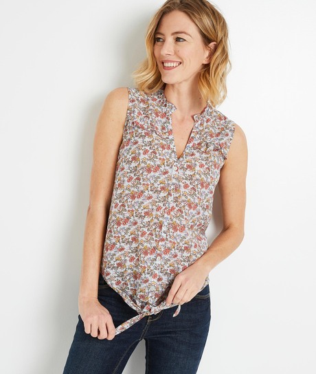 Chemise fleurie 100% coton femme IMPRIME