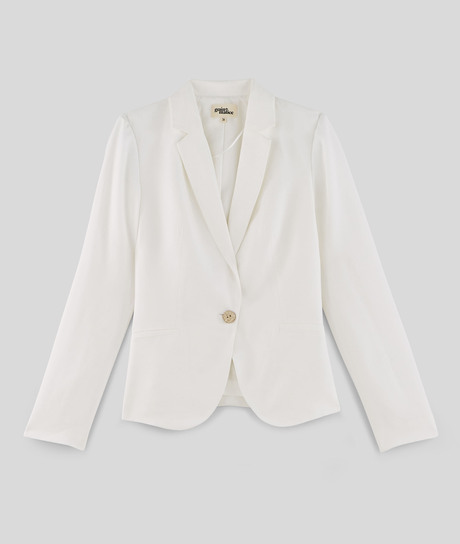 Veste de tailleur blanche femme BLANC