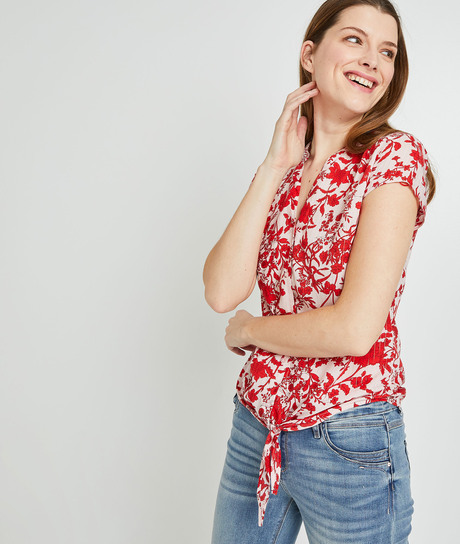 Chemise à motifs femme ROSE