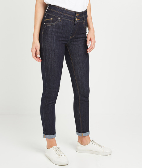 Jean HANOI raccourci taille haute femme BRUT