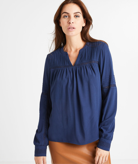 Blouse fluide romantique femme MARINE