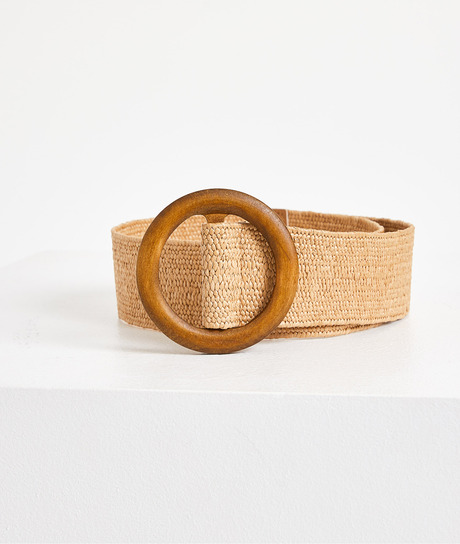 Ceinture elastiquée femme NATUREL
