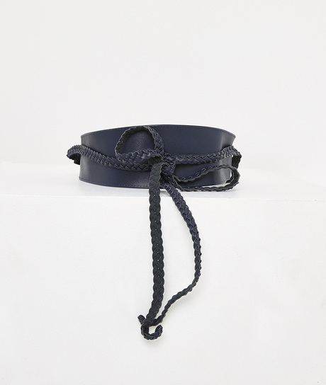 Ceinture large à nouer femme MARINE