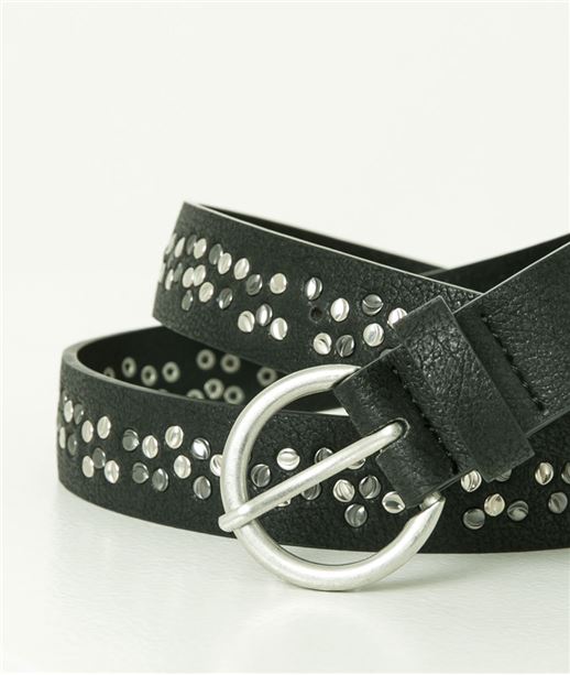 Ceinture femme studs NOIR