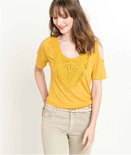 T-shirt femme manches courtes SAFRAN