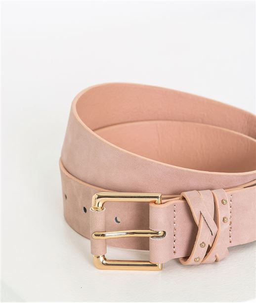 Ceinture femme rose poudré ROSE PALE