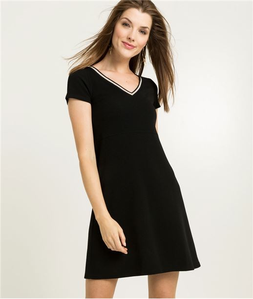 Robe femme sport chic NOIR