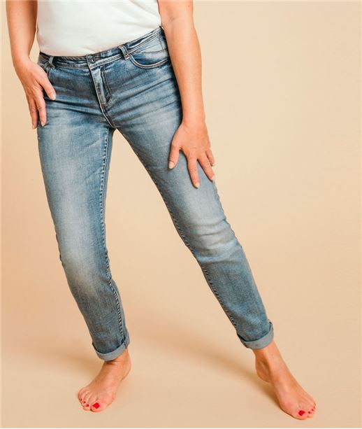 Jean femme raccourci LIGHT STONE