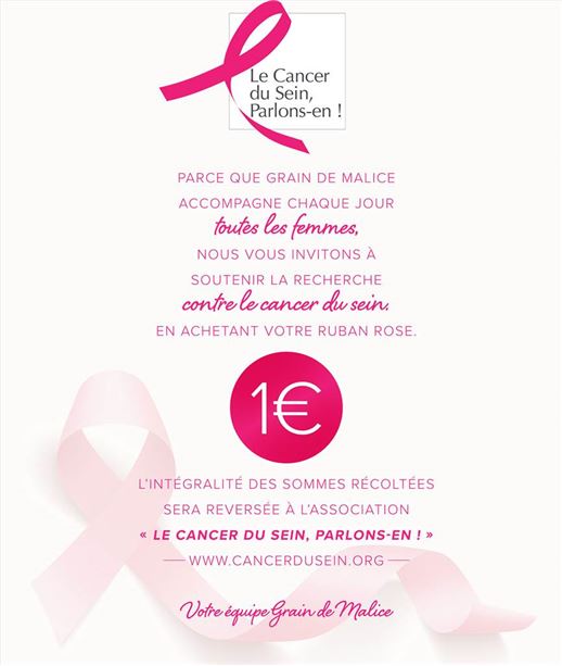 Ruban Octobre Rose ROSE