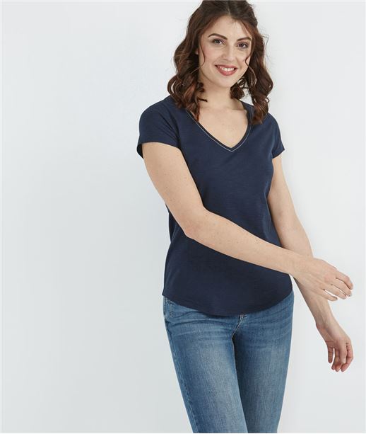T-shirt basique MARINE