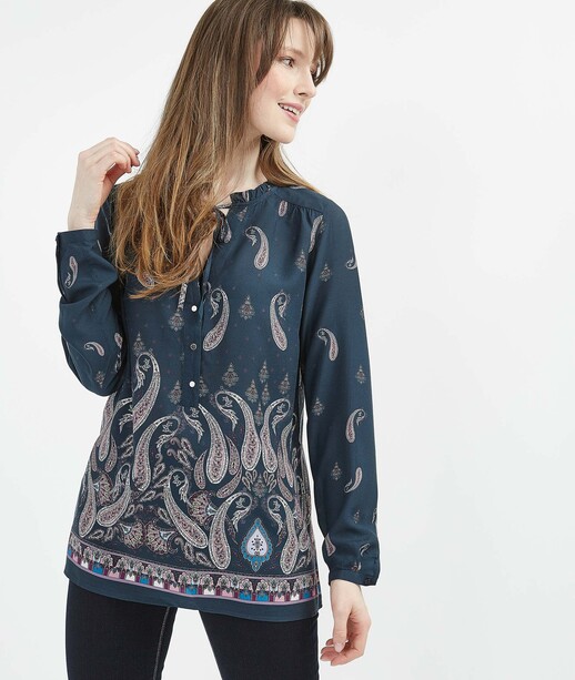 Blouse fluide imprimée IMPRIME