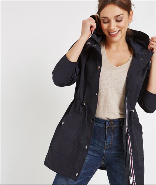 Parka légère déperlante MARINE