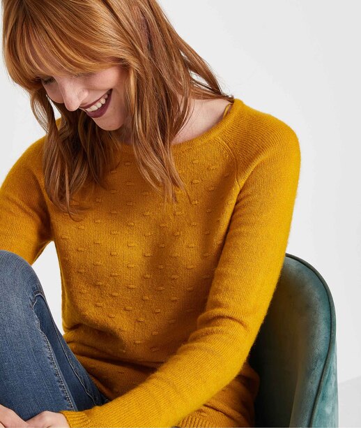 Pull uni fantaisie SAFRAN