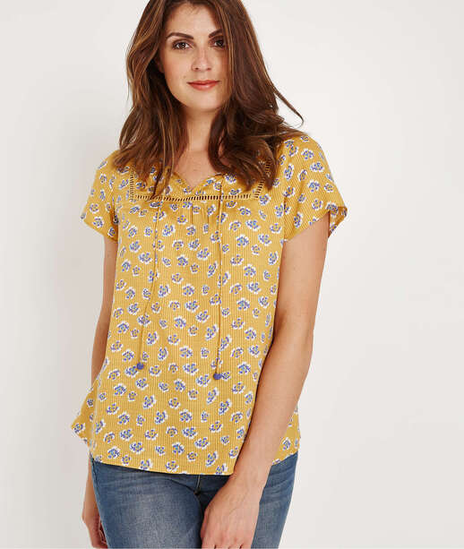 Blouse fluide imprimée IMPRIME