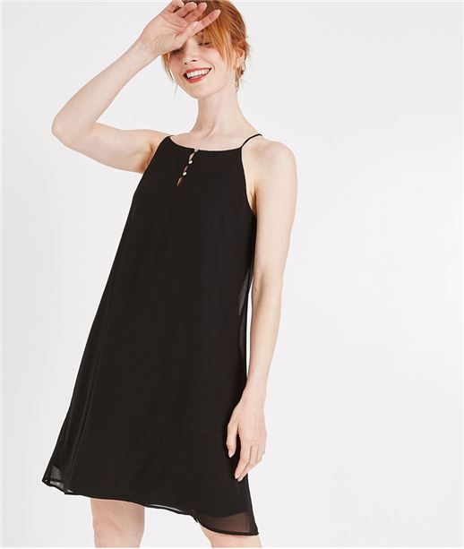 Robe suspendue noire NOIR
